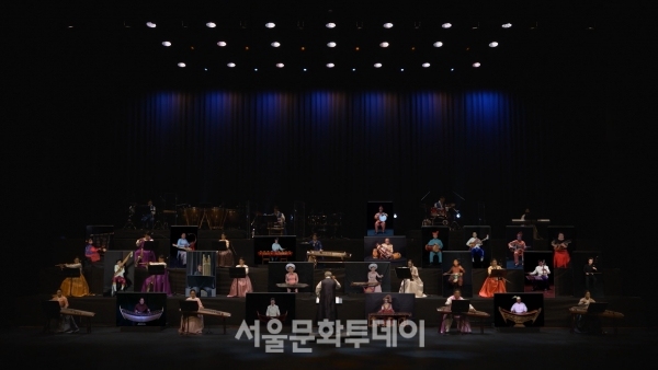 ▲아시아전통오케스트라 신곡 발표 공연 영상 스틸컷(사진=ACC)