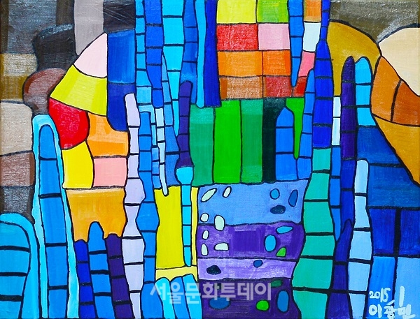 ▲이광민, 고드름, 2014-2015, Oil on canvas, 65.1 x 53.0 cm