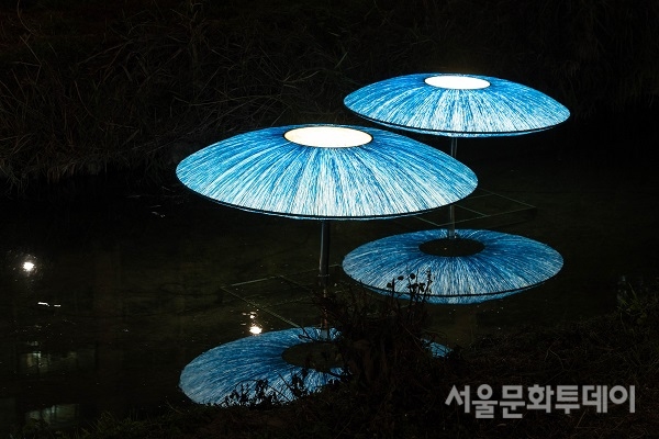 ▲인송자, '푸른 달의 노래' 2020 (사진=노원문화재단 제공)
